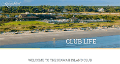 Desktop Screenshot of kiawahislandclub.com